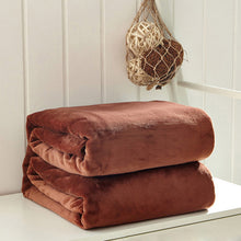 Load image into Gallery viewer, 100x150cm Coral Fleece Blanket Sofa Bed Bedding Warm Soft Quilt