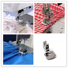 Load image into Gallery viewer, Fold Hem Presser Foot Feet Kit Sewing Machine Accessories Tools For Home Sewing Mechine