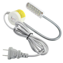Load image into Gallery viewer, 1W 220V Sewing Machine 12 LED Gooseneck Light Magnetic Base With US Plug