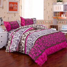 Load image into Gallery viewer, 3 Or 4pcs Cotton Blend Mix Patterns Paint Printing Bedding Sets Twin Full Queen Size