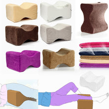 Load image into Gallery viewer, 26X20X15cm Cool Gel Memory Foam Knee Leg Pillow Back Hip Pain Relief Therapy