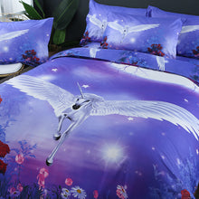 Load image into Gallery viewer, 3PCS Bedroom Bedding Sets Bedclothes Animal Print Bedding Sets Quilt Duvet Cover Pillowcases Decors