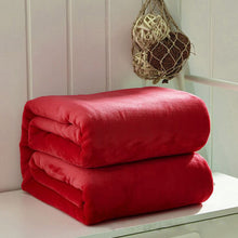 Load image into Gallery viewer, 100x150cm Coral Fleece Blanket Sofa Bed Bedding Warm Soft Quilt