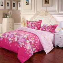 Load image into Gallery viewer, 3 Or 4pcs Cotton Blend Mix Patterns Paint Printing Bedding Sets Twin Full Queen Size