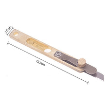 Load image into Gallery viewer,  Copper Leather Craft Tool Positioning Line Strip Knife Trimming DIY Cutter Tools