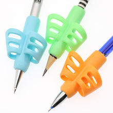 Load image into Gallery viewer, 3PCS Silica Gel Pen Grips Baby Kids Child Learning Toy Writing Posture Tools Hold Pen Correction Stationery Set Education Gift