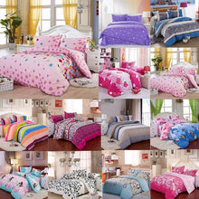 Load image into Gallery viewer, 3 Or 4pcs Cotton Blend Mix Patterns Paint Printing Bedding Sets Twin Full Queen Size