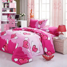 Load image into Gallery viewer, 3 Or 4pcs Cotton Blend Mix Patterns Paint Printing Bedding Sets Twin Full Queen Size
