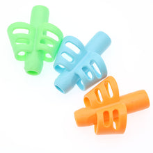 Load image into Gallery viewer, 3PCS Silica Gel Pen Grips Baby Kids Child Learning Toy Writing Posture Tools Hold Pen Correction Stationery Set Education Gift