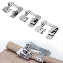 Load image into Gallery viewer, 3Pcs Domestic Sewing Machine Presser Foot Rolled Hem Feet Set 4/8'' 6/8'' 8/8''
