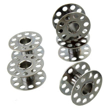 Load image into Gallery viewer, Stainless Steel Sewing Machine Accessories 5 Bobbins 1 Bobbin Case For Brother Toyata Singer