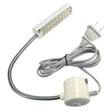 Load image into Gallery viewer, 2W AC110-220V Sewing Machine 30 LED Gooseneck Light Magnetic Base with US Plug