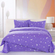 Load image into Gallery viewer, 3 Or 4pcs Cotton Blend Mix Patterns Paint Printing Bedding Sets Twin Full Queen Size