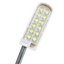 Load image into Gallery viewer, 1W 220V Sewing Machine 12 LED Gooseneck Light Magnetic Base With US Plug
