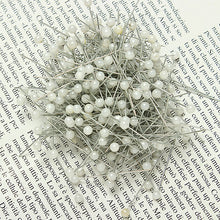 Load image into Gallery viewer, 800Pcs Round Pearl Head Pins Weddings Corsage Sewing Pin