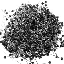 Load image into Gallery viewer, 800Pcs Round Pearl Head Pins Weddings Corsage Sewing Pin