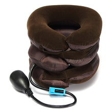Load image into Gallery viewer, Air Cushion Neck Cervical Traction Shoulder Support Brace Pillow