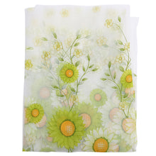 Load image into Gallery viewer, 100x200cm Sunflower Tulle Voile Sheer Window Screen Bedroom Window Curtain