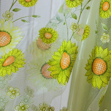 Load image into Gallery viewer, 100x200cm Sunflower Tulle Voile Sheer Window Screen Bedroom Window Curtain