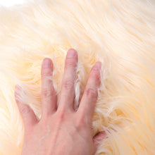 Load image into Gallery viewer, 40x40 Faux Wool Fur Cushion Cover Fluffy Soft Plush Throw Pillow Case Home Decor