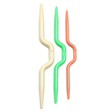 Load image into Gallery viewer, 16 Sizes Aluminum Sweater Scarf Hat Crochet Hooks DIY Craft Knitting Needle Kits