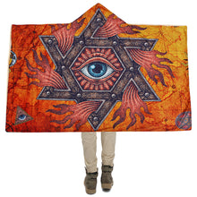 Load image into Gallery viewer, 150x200CM Wearable Hooded Blankets Adults Kid Warm Winter Throw Multifunctional Blankets