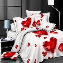 Load image into Gallery viewer, 4PCS Bedclothes 3D Elegant Print Bedding Sets Quilt Duvet Covers Pillowcases Decor