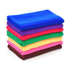 Load image into Gallery viewer, 9pcs 9 Color Microfiber Soft Absorbent Wash Towels Car Auto Care Screen Window Cleaning Cloth