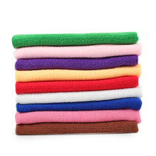 Load image into Gallery viewer, 9pcs 9 Color Microfiber Soft Absorbent Wash Towels Car Auto Care Screen Window Cleaning Cloth