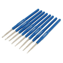 Load image into Gallery viewer, 16 Sizes Aluminum Sweater Scarf Hat Crochet Hooks DIY Craft Knitting Needle Kits