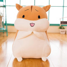 Load image into Gallery viewer, 12/16/20" Cute Soft Cartoon Hamster Plush Cushion Pillow Child Baby Toy Gift Home Decor Doll