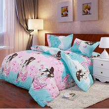 Load image into Gallery viewer, 3 Or 4pcs Cotton Blend Mix Patterns Paint Printing Bedding Sets Twin Full Queen Size