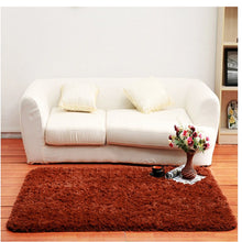 Load image into Gallery viewer, 90x160cm Bedroom Short Floss Floor Carpet Mat Soft Shaggy Blanket Non Slip Living Room Rug