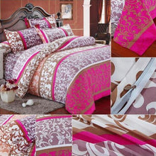 Load image into Gallery viewer, 3 Or 4pcs Cotton Blend Mix Patterns Paint Printing Bedding Sets Twin Full Queen Size