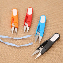 Load image into Gallery viewer, Multi-function Portable Plastic Scissors Line Cutter Gear Scissors Home Sewing Scissors Tool
