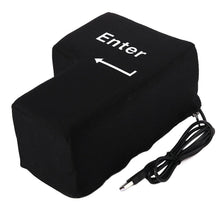 Load image into Gallery viewer, Slow Rebound Funny Big Enter Key Button USB Nap Pillow Stress Release Relief Enter Key Unbreakable