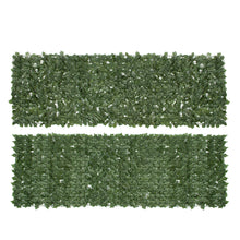 Load image into Gallery viewer, 1*3m Artificial Ivy Leaf Fence Green Garden Yard Privacy Screen Hedge Plants Decorations