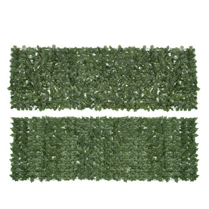 1*3m Artificial Ivy Leaf Fence Green Garden Yard Privacy Screen Hedge Plants Decorations