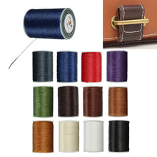 Load image into Gallery viewer, Waxed Thread 0.8mm 78m Polyester Cord Sewing Kit Stitching Leather Craft Bracelet