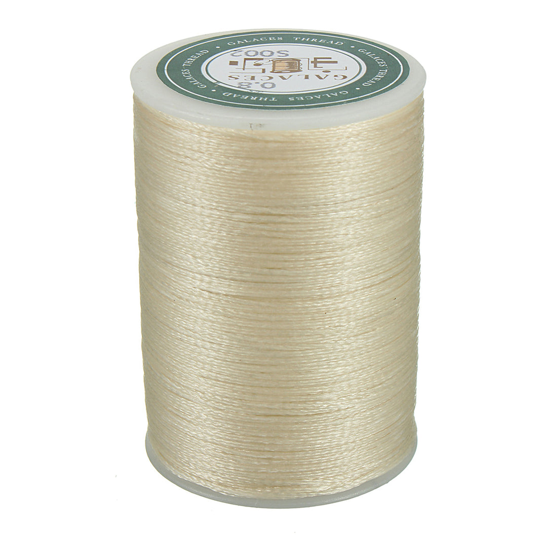 Waxed Thread 0.8mm 78m Polyester Cord Sewing Kit Stitching Leather Craft Bracelet