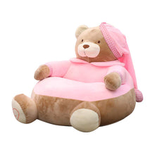 Load image into Gallery viewer, Kids Relaxing Sofa Seating Chair Covers Only Lazy Bean Bag Baby Furniture Cushion for Home