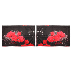 Bedding Set luxury 3D Rose Cotton Bedding Sets Bed Sheet Duvet Cover Pillowcase Cover Set King Twin Queen Size Bedspread