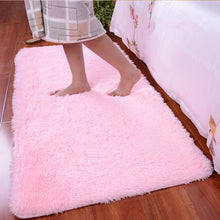 Load image into Gallery viewer, 90x160cm Bedroom Short Floss Floor Carpet Mat Soft Shaggy Blanket Non Slip Living Room Rug