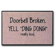 Load image into Gallery viewer, Kitchen Toilet Hilariously Welcome Doormat Rubber Floor Mats Non Slip Rug Carpet