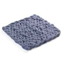 Load image into Gallery viewer, Warm Winter Luxury Handmade Crocheted Bed Knitted Sofa Cover Blankets 5 Colors Thick Thread
