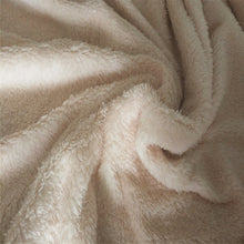 Load image into Gallery viewer, Thick Luxury Family Wolf Lion Hooded Hoodie Blanket Winter Warm Coral Fleece Printed Portable Anti-Pilling Soft Fluffy Blankets