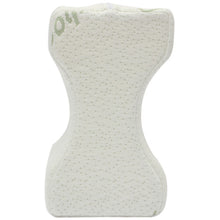 Load image into Gallery viewer, Soft Memory Foam Leg Knee Pillow White Bamboo Fiber Cover Back Aches Night Bed Pillow