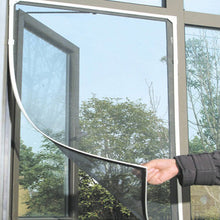 Load image into Gallery viewer, Black Anti Mosquito Pest Window Net Mesh Screen Curtain Protector