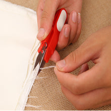 Load image into Gallery viewer, Multi-function Portable Plastic Scissors Line Cutter Gear Scissors Home Sewing Scissors Tool