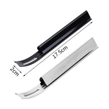 Load image into Gallery viewer, KCASA HT-51 DIY Stainless Steel Blade Leather Craft Tool Leather Skiving Knife Cutting Tool